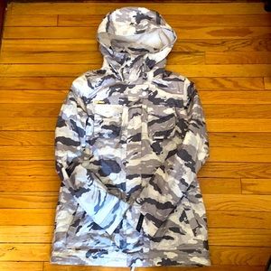 Nomis White/Gray Camouflage Aviano Jacket